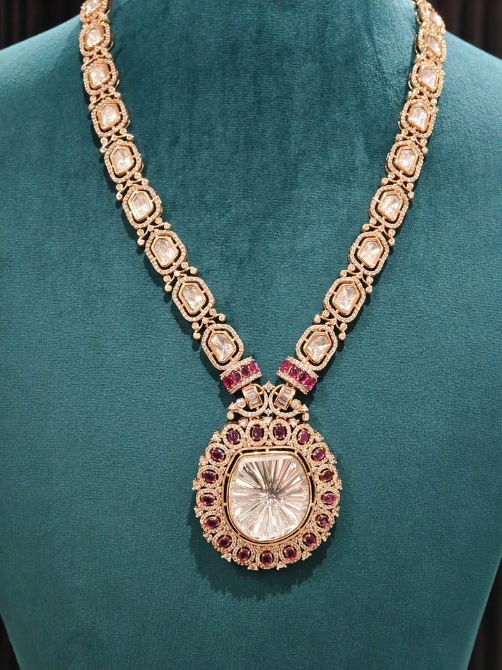 Vaira Polki Necklace Set
