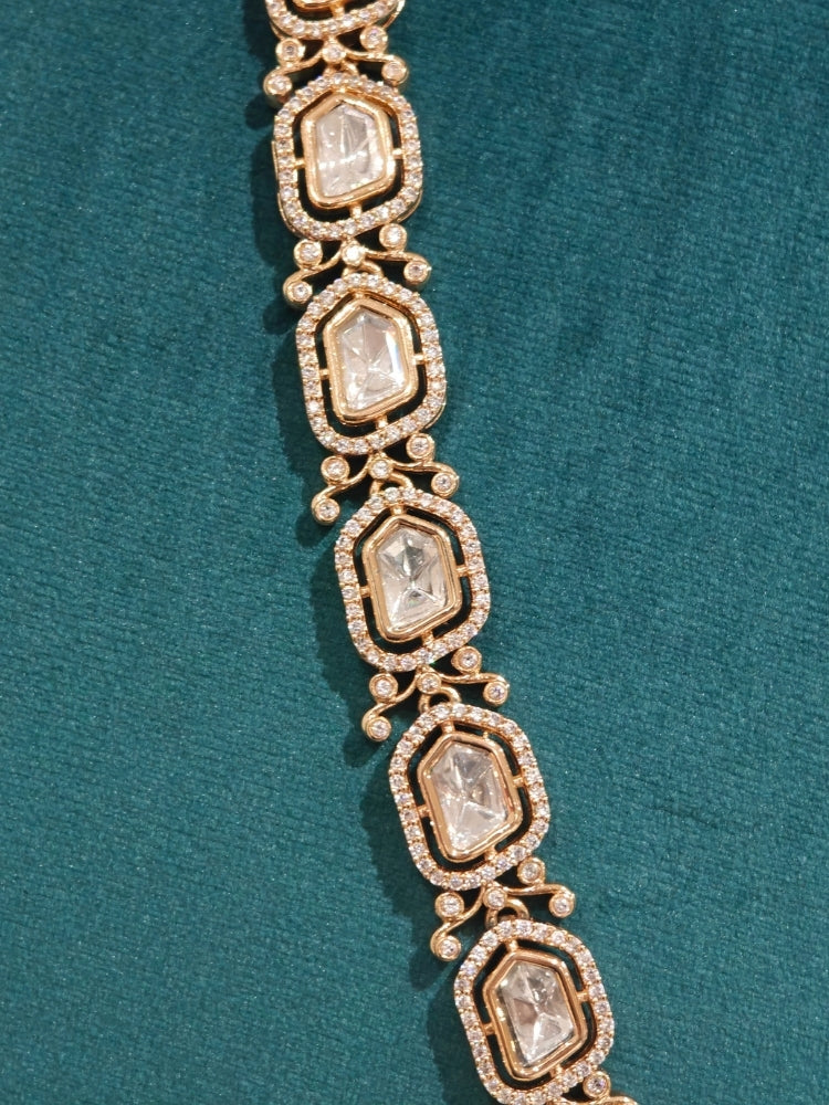 Vaira Polki Necklace Set