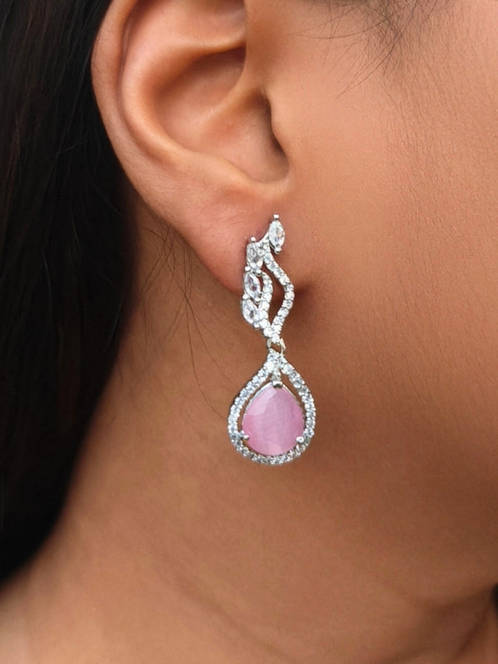 Ariana Mint Pink Earrings