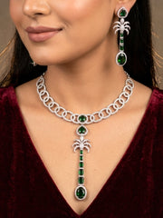 Vellichor Zirconia Necklace Set