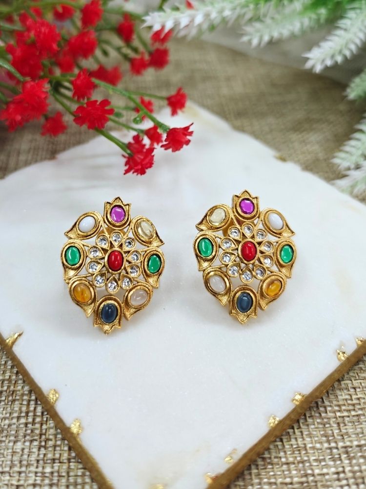 Multi-Color Mohini Earrings