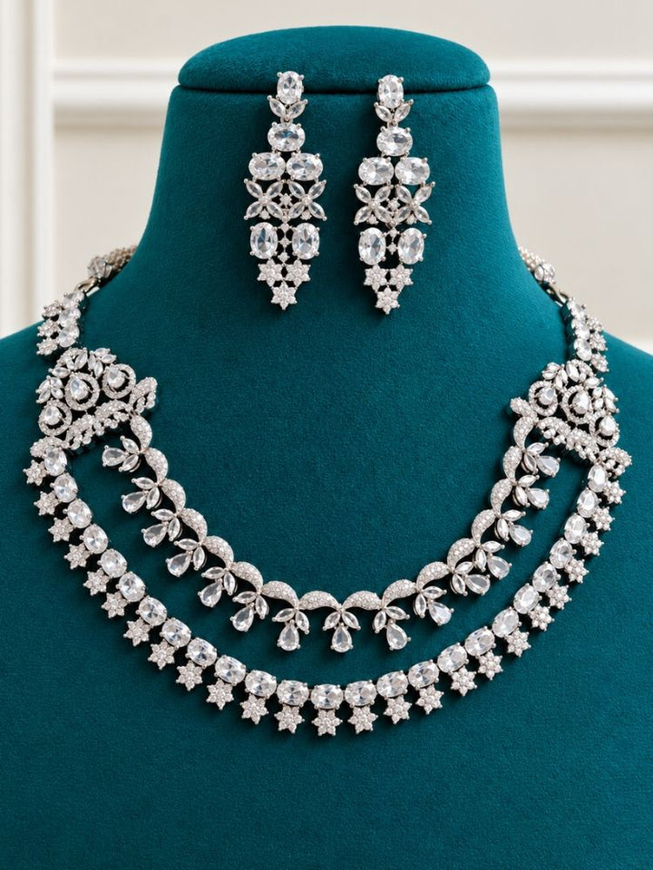 Orla White Necklace Set