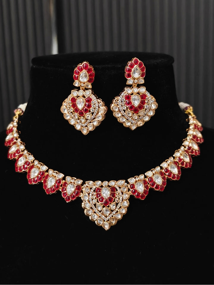 Amira Polki Necklace Set