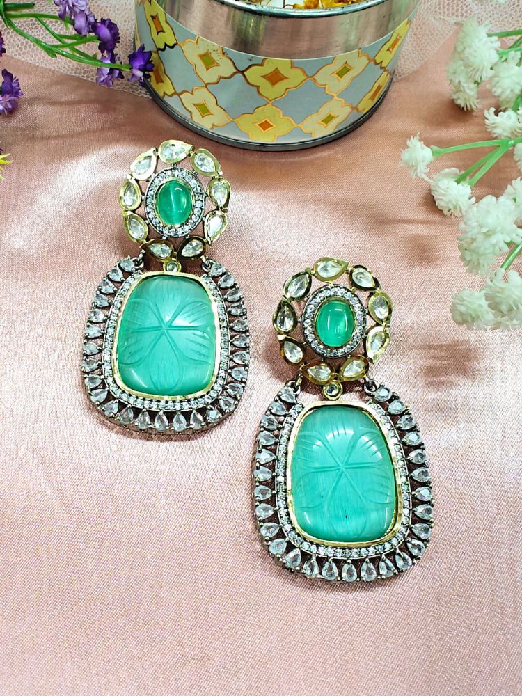 Mint Green Fiona Earrings