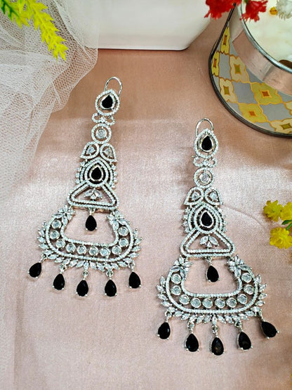 Black Kimaya Earrings