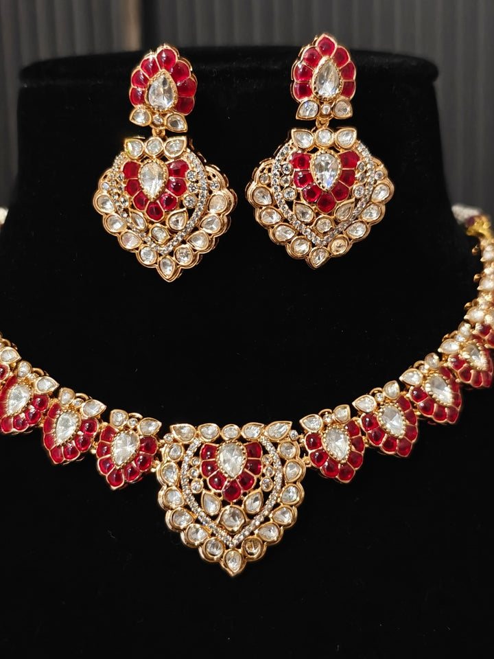 Amira Polki Necklace Set