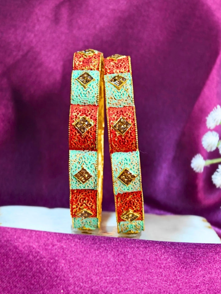 Purnima Bangles- Set of 2 (Multiple Sizes)