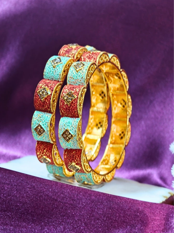 Purnima Bangles- Set of 2 (Multiple Sizes)