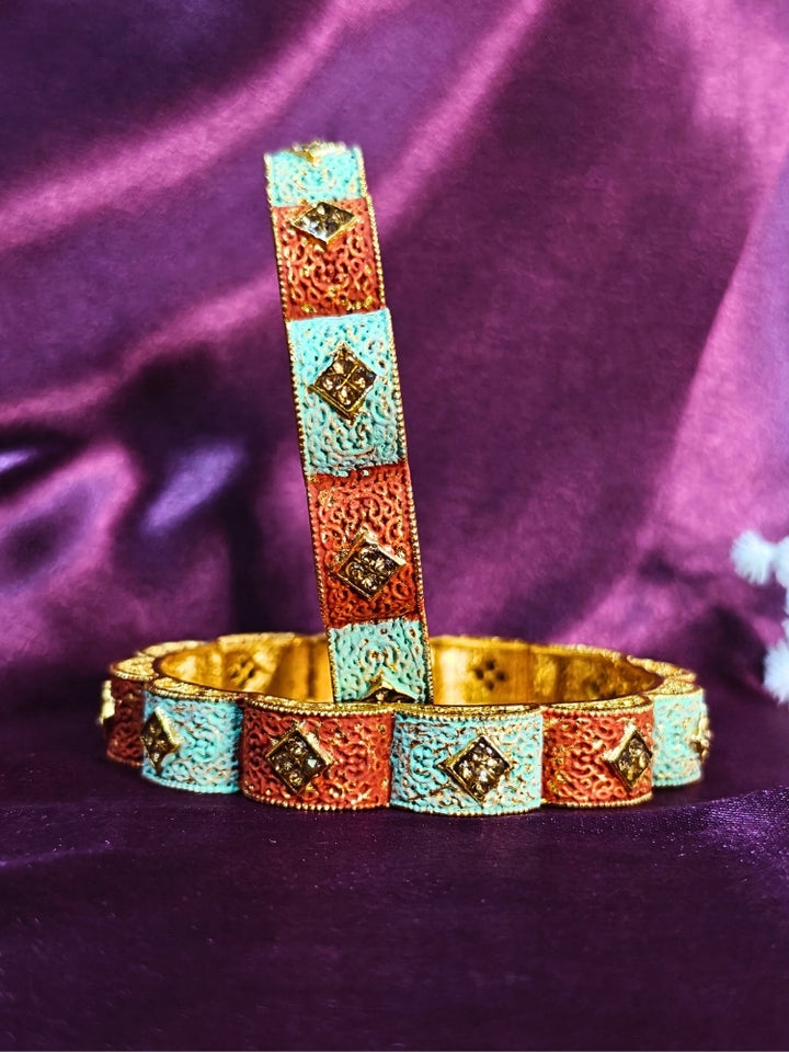 Purnima Bangles- Set of 2 (Multiple Sizes)