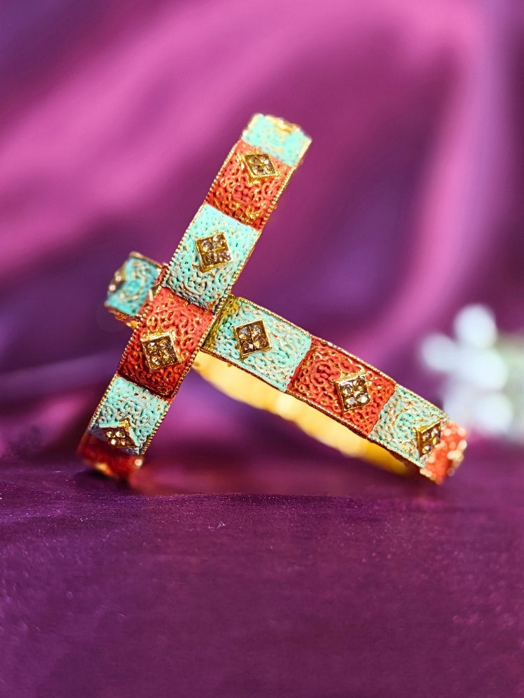 Purnima Bangles- Set of 2 (Multiple Sizes)