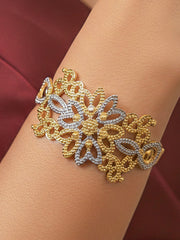 Alisha 2 Gold-Silver Bracelet