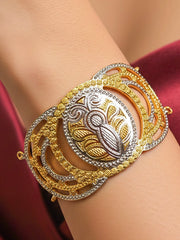 Alisha 5 Gold-Silver Bracelet