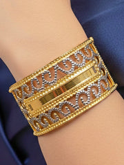 Alisha 7 Gold-Silver Bracelet