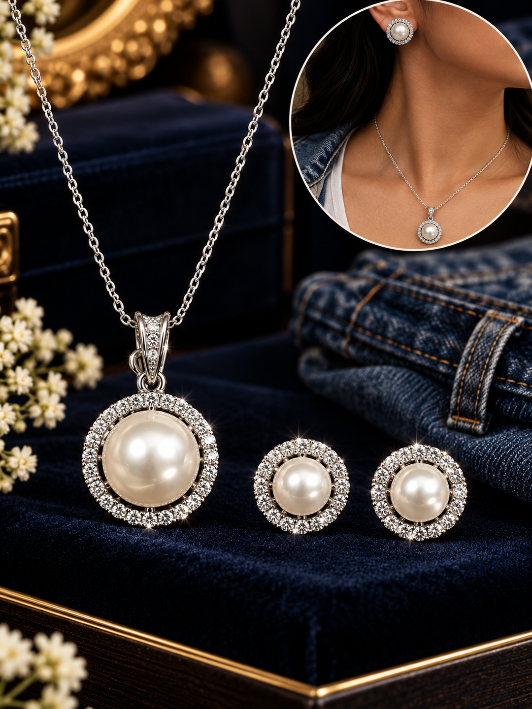 Pluto Pendant Set