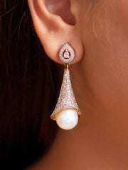 Chime Zirconia Earrings