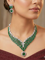 Duchess CS Green Necklace set