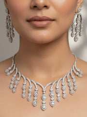 Elvina Zirconia Necklace Set