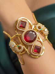 Farah Red CS Bracelet (Adjustable)
