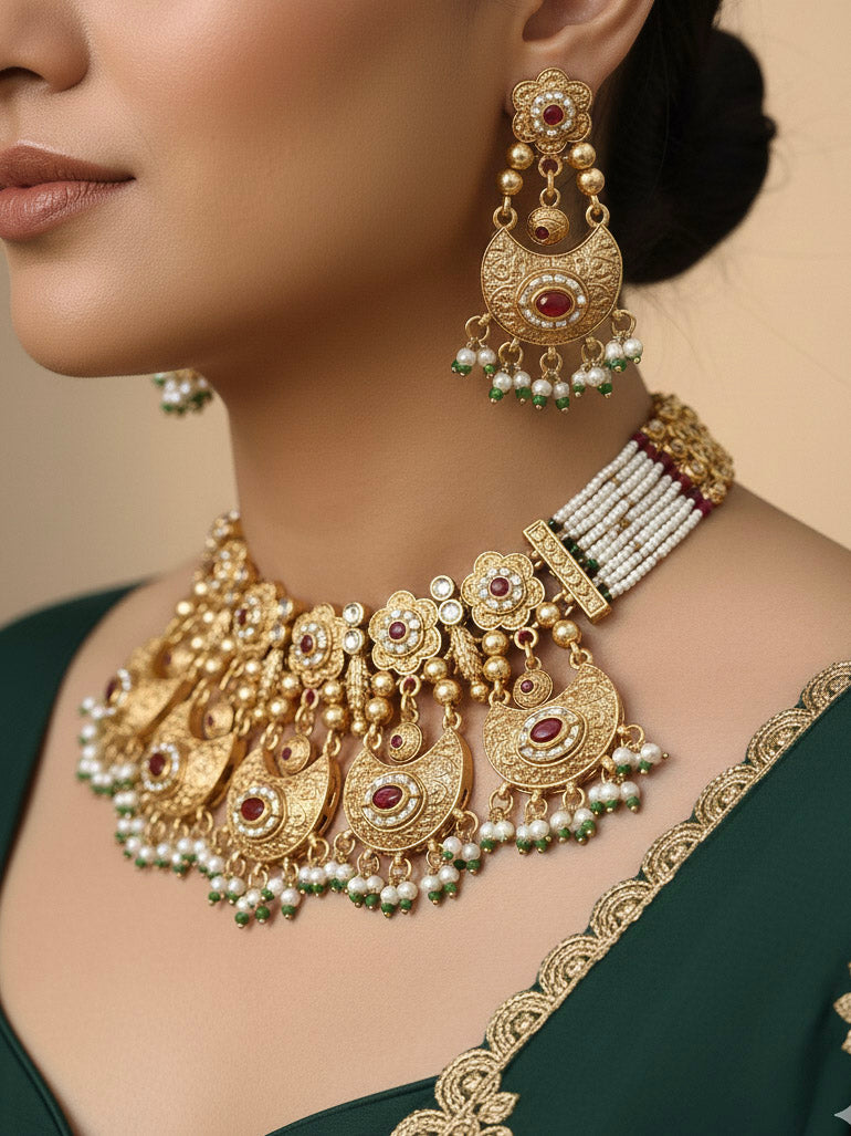 Rajvilas Necklace Set