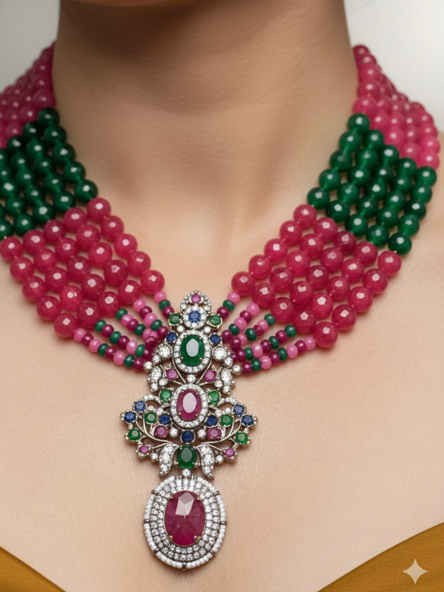 Veronica Multi-Color Necklace Sets