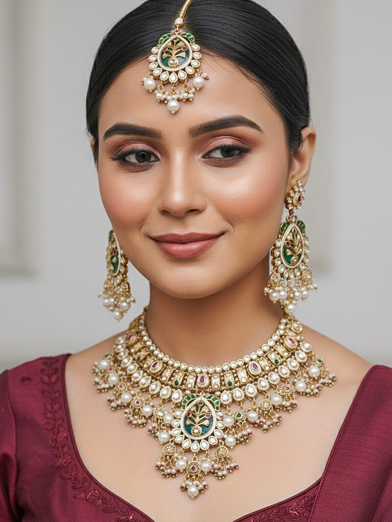 Chandramukhi Necklace Set