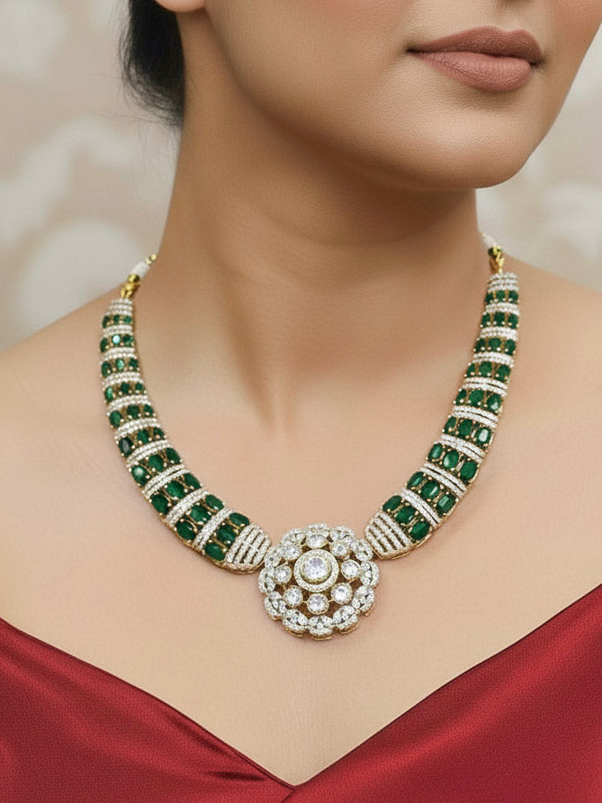 Amelisse Green Necklace Sets