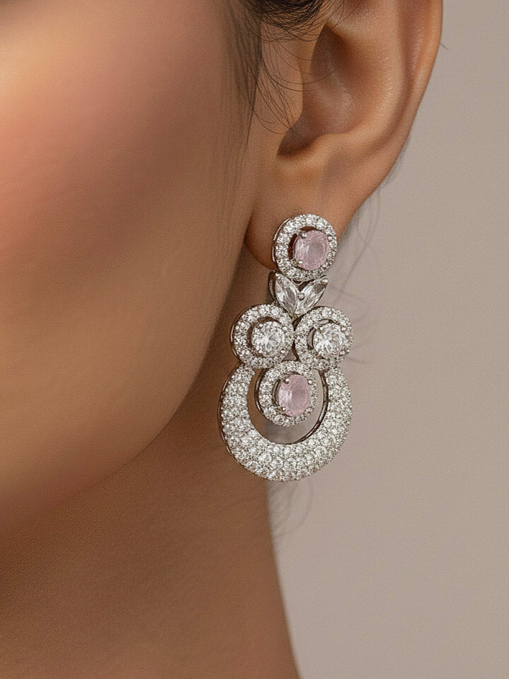 Genevieve Mint Pink Necklace Set