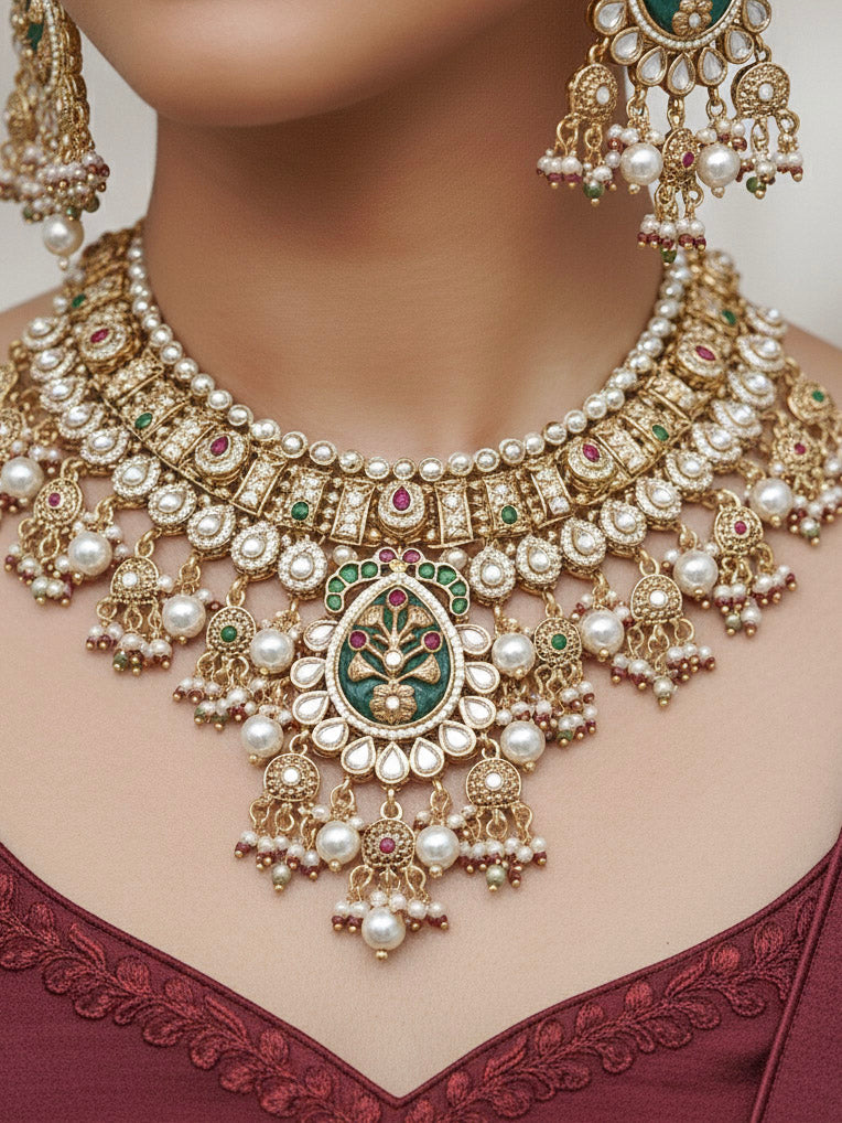 Chandramukhi Necklace Set