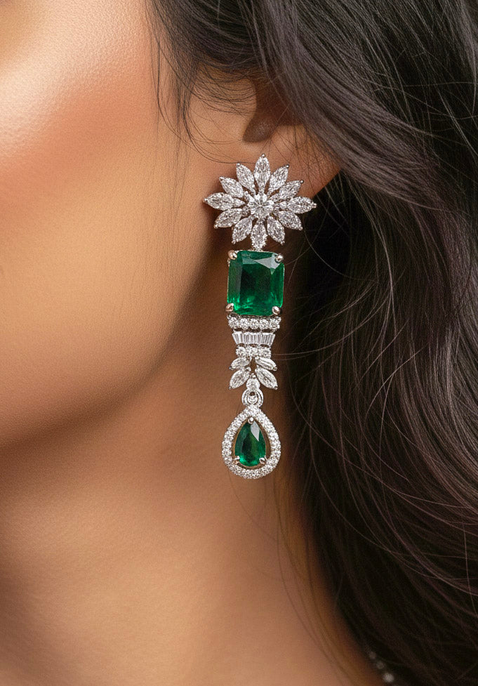 Serena Green Necklace Set