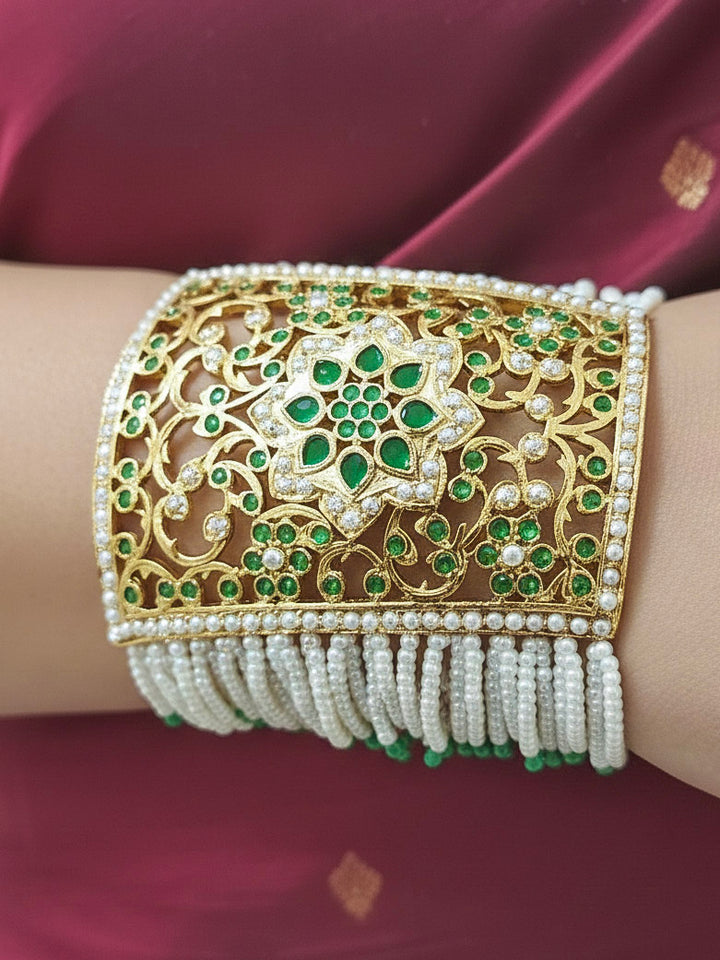 Vasundhara Green Bracelet