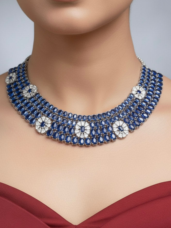 Lilivere Blue Necklace Set