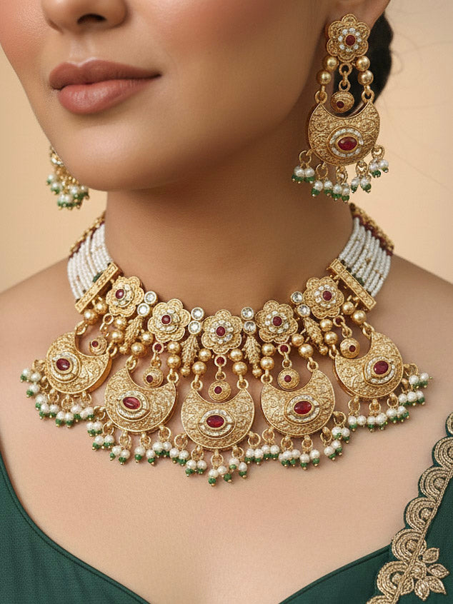 Rajvilas Necklace Set