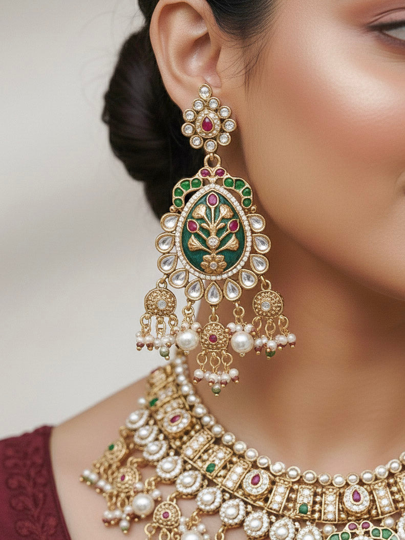 Chandramukhi Necklace Set