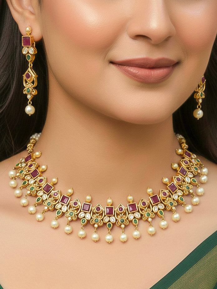 Rushika Necklace Set