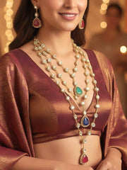 Girinandini Polki Necklace Set