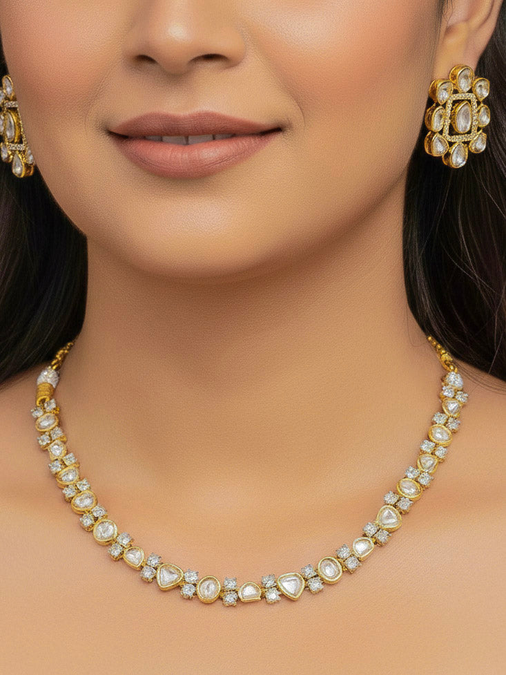 Harley Polki Necklace Set