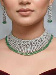 Isolienne Zirconia Necklace Set