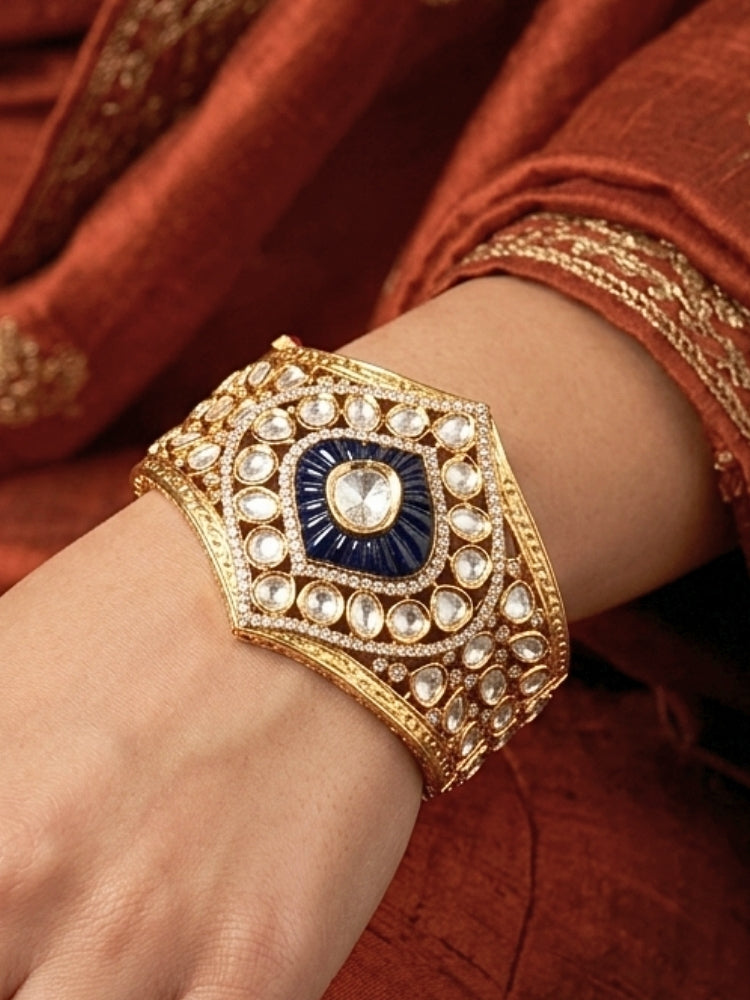 Kasaya Polki Bracelet (Size 2.4)