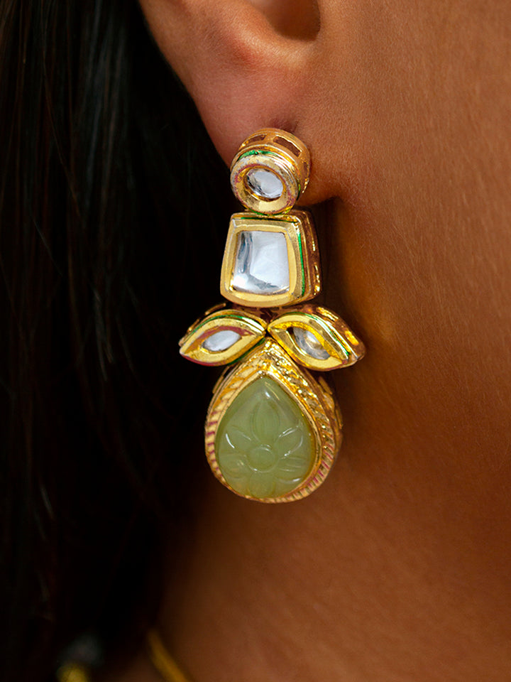 Mint Green Nadira Necklace Set