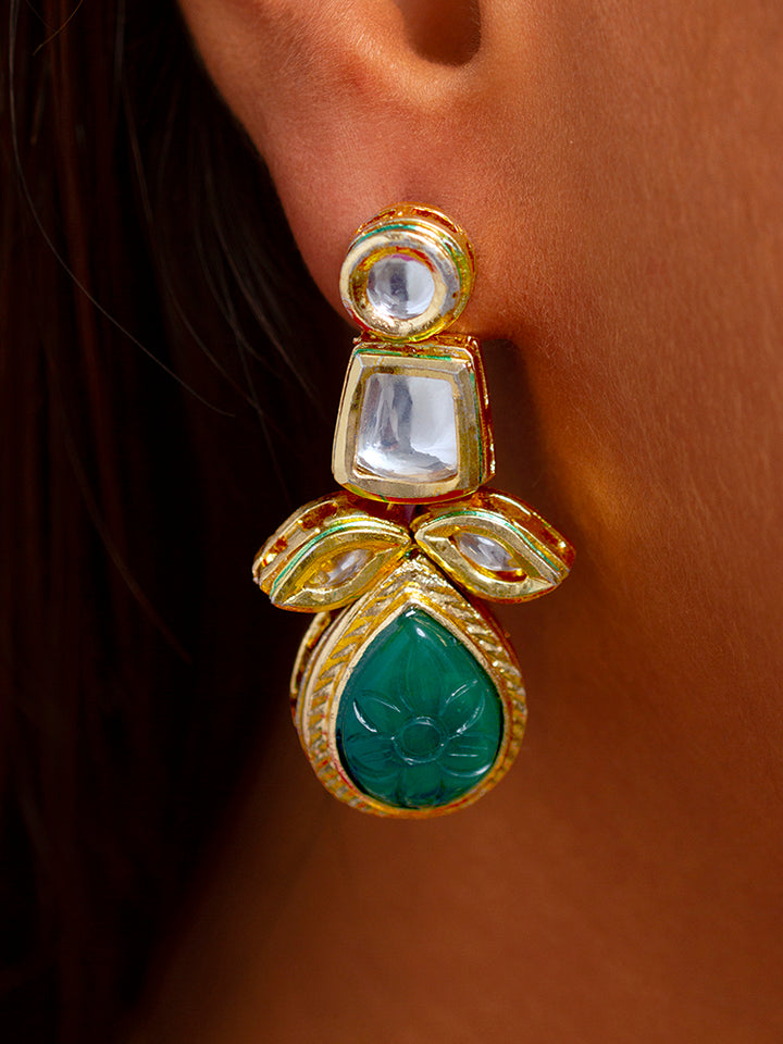 Dark Green Nadira Necklace Set