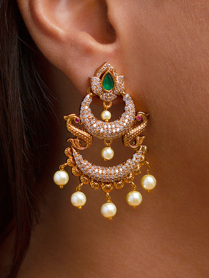 Green Zarina Earrings