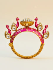 Mayurima Meenakari Bracelet (Openable)