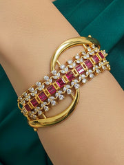 Nemisha Zirconia Pink Bracelet (Size 2.4 & 2.6)