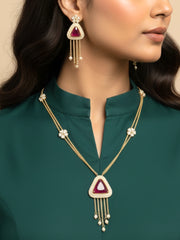 Nishita Zirconia Necklace Set