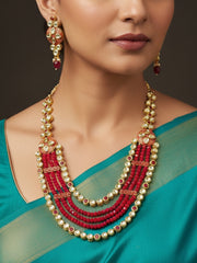 Pavniya Kundan Necklace Set