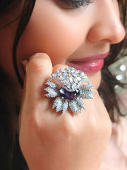 Purple Megan Ring