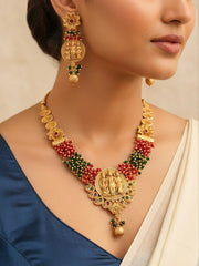 Raghav Temple Necklace Set