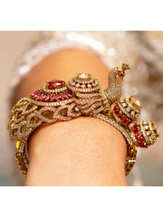 Rajmor Zirconia Red Bracelet (Openable)