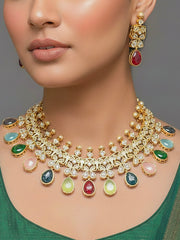 Rani Multi-Color CS Necklace Set