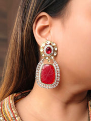 Red Fiona CS Earrings